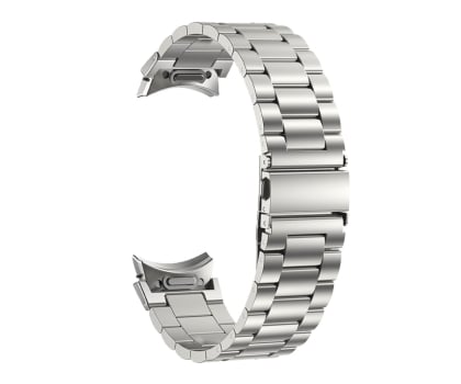 Pasek do smartwatchy Puro METAL ze stali nierdzewnej do Samsung Galaxy Watch 4 / 4 Cla